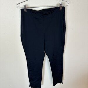 Express Womens Black Leggings High Waisted Pants Slacks Large Career